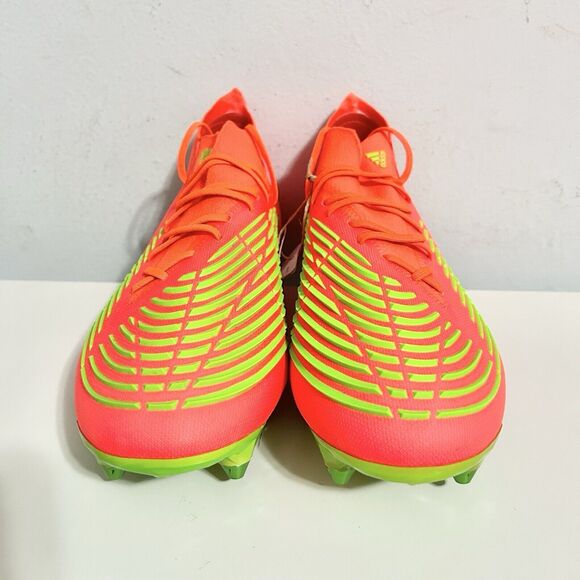 Adidas Predator Edge.1 SG “Solar Red Green” Men’s Size 7.5-10.5 Soccer Cleats - Picture 3 of 13